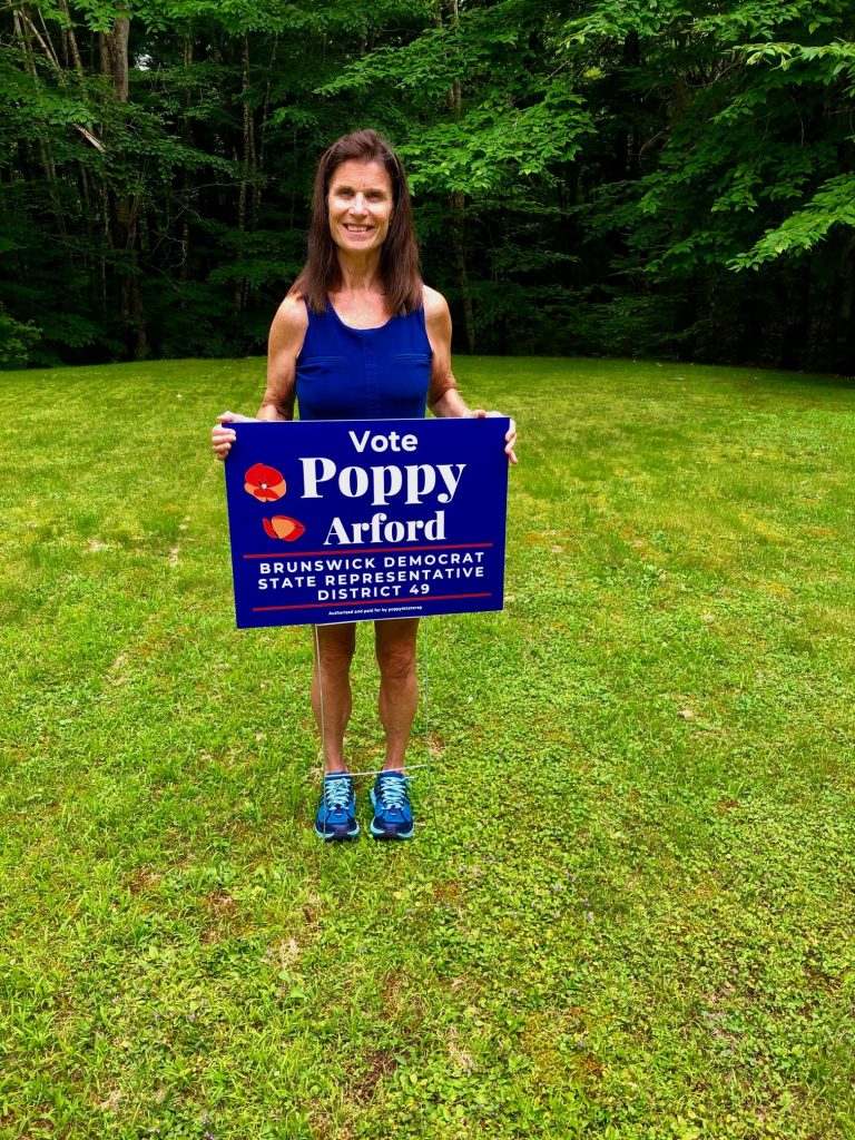 Poppy Artford--Democratic nominee, Maine House, District 49-Brunswick