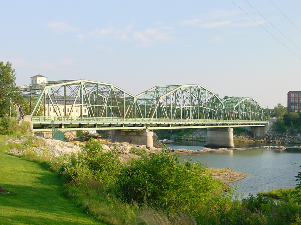 More Reflections on the Bridge (The Frank J. Wood Bridge) between Brunswick and Topsham