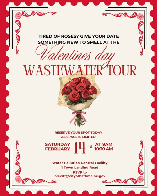 The Valentines Day Wastewater Tour on the WCME Midcoast Morning Buzz